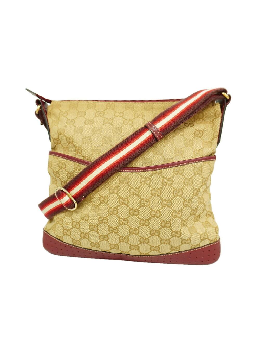 Gucci Zip Messenger Bag Gg Canvas With #350726G56B